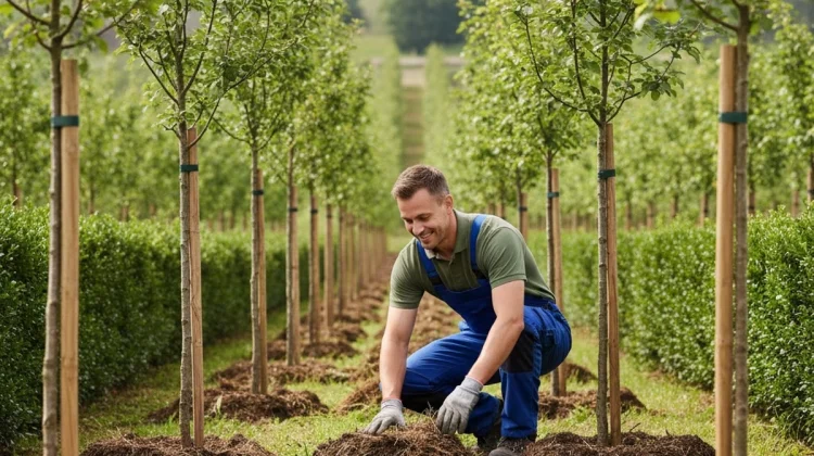 Plantation de haies & arbres - NOS REALISATIONS - ELAGAGE LANDES