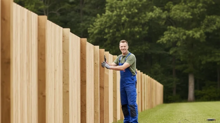 Pose de clôture jardin - NOS REALISATIONS - ELAGAGE LANDES