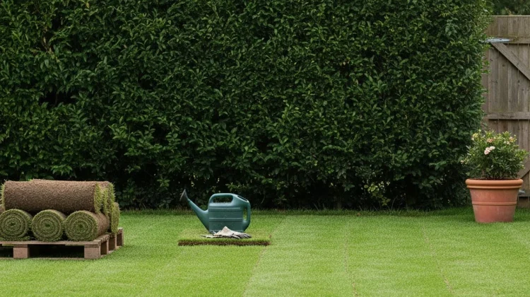 Pose de gazon (fini) — Réalisation Lot-et-Garonne