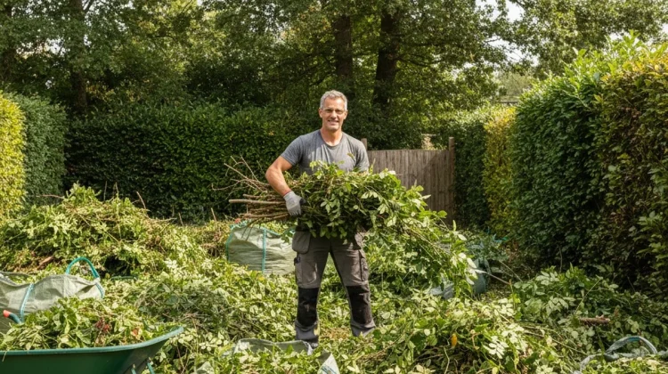 Ramassage de déchets verts - NOS REALISATIONS - ELAGAGE LANDES
