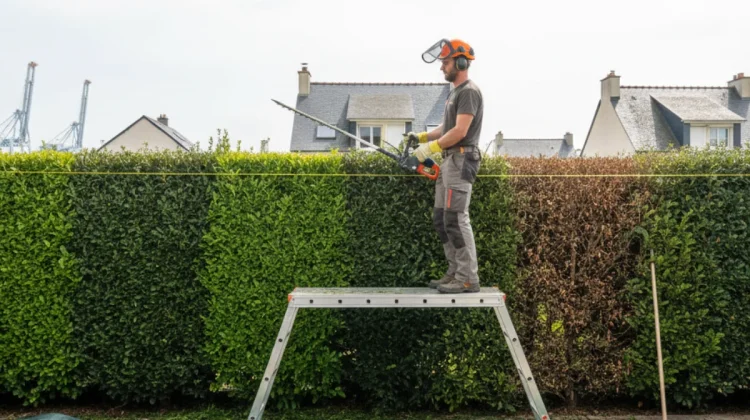 Réalisation 3 – Taille de haies géométrique (Le Havre après-midi) - Elagage Le Havre