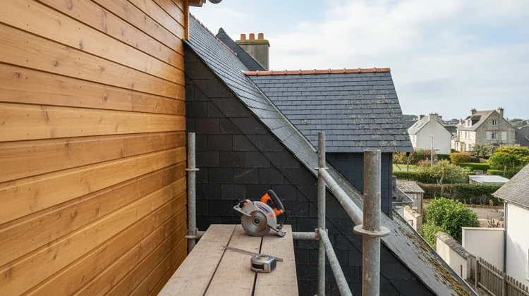 Réparation Bardage Bois & Toiture Mixte - Couvreur Cherbourg_1200x900